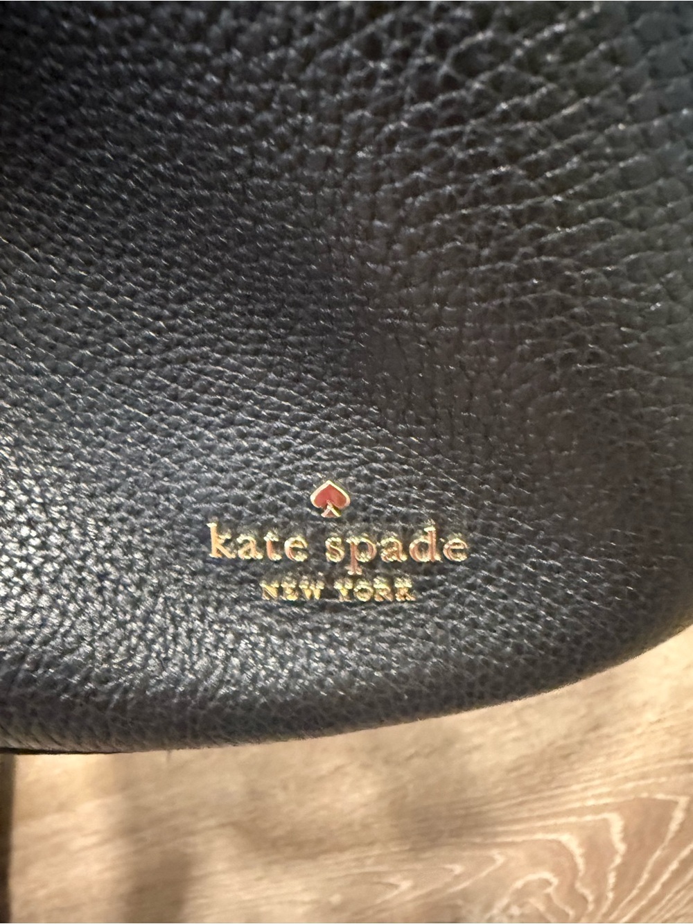 NWT $429 Kate Spade Nova Large Shoulder Bag Black Pebbled Leather - Picture 3 of 7